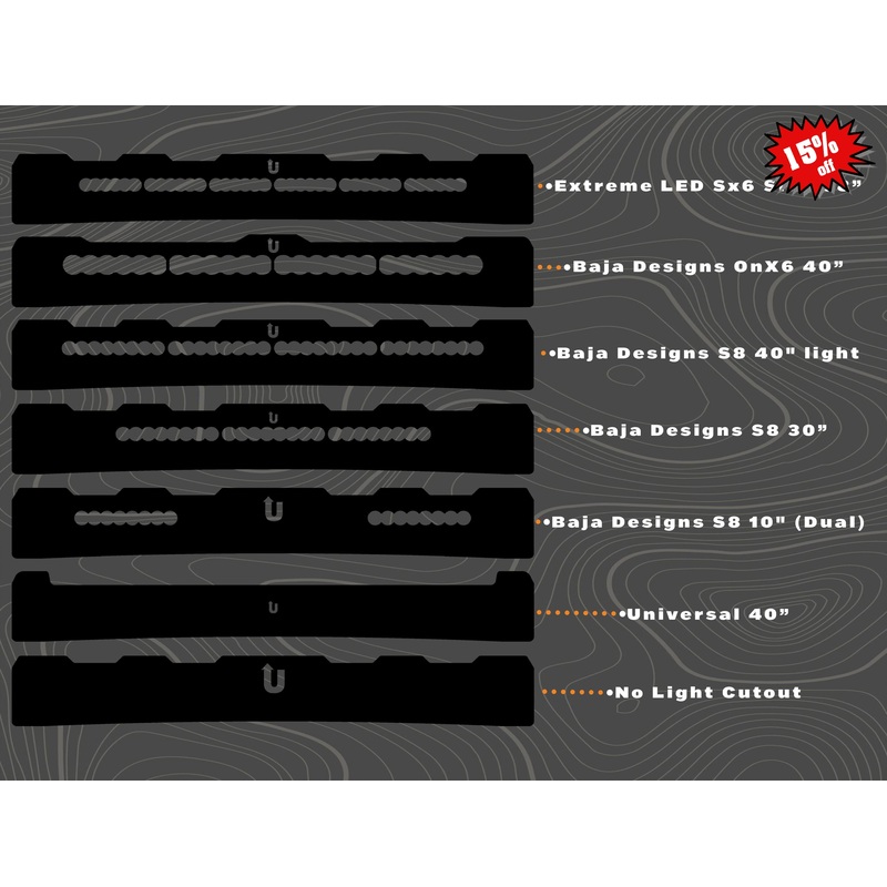 Roof Rack Front Fairing Only (BRAVO) ( PHONE ORDER SEE DESCRIPTION ) No Light Cutout 4Runner (4GEN)