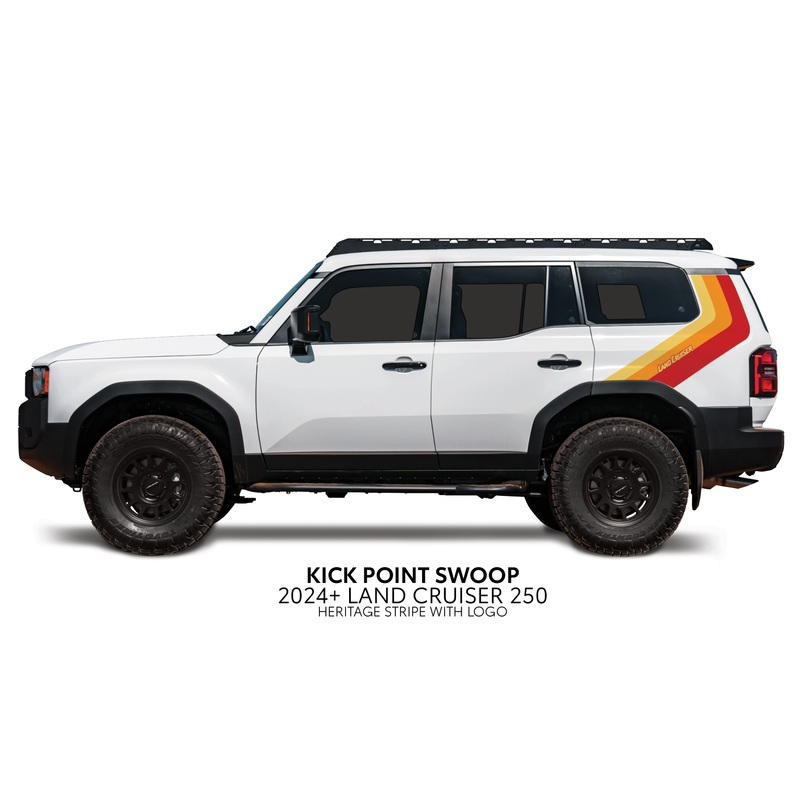 2024+ Land Cruiser 250 Kick Point Swoop Heritage Scheme