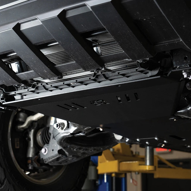 Front Skid Plate For 2024+ Toyota Tacoma Steel Powder Coat Black