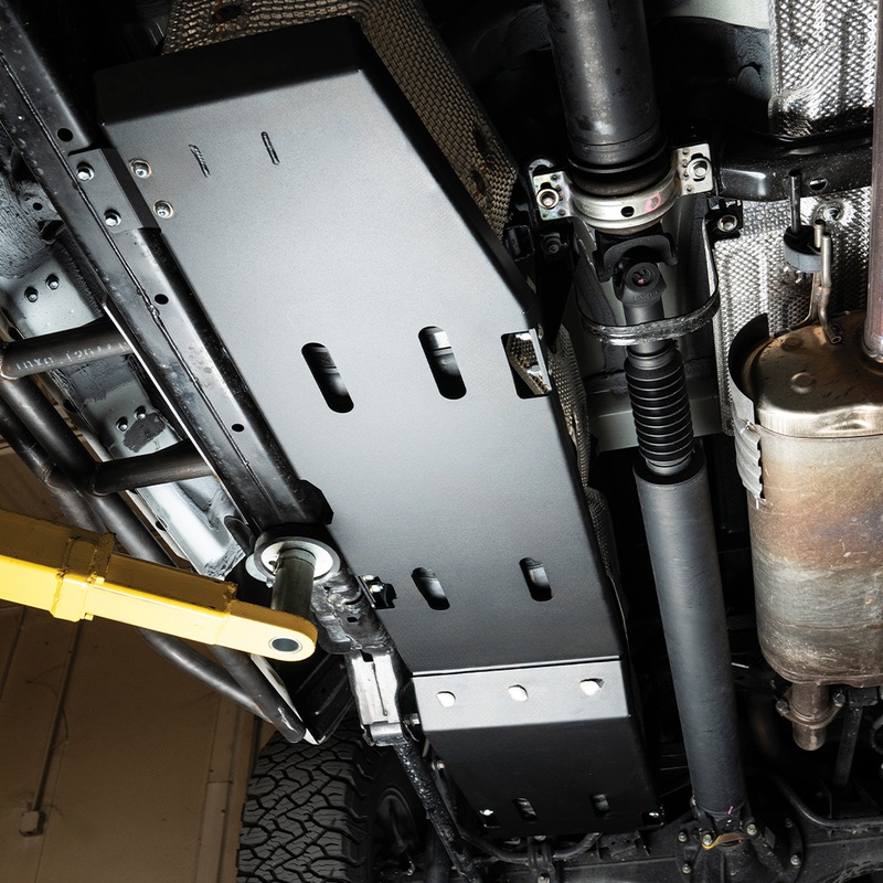 Fuel Tank Skid Plate For 2024+ Toyota Tacoma Steel Raw