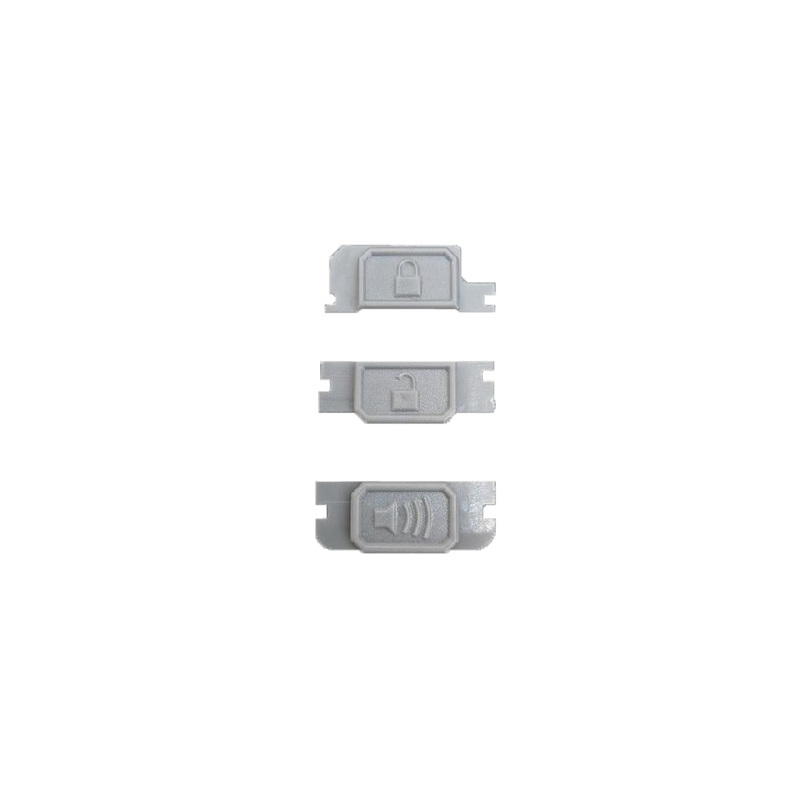 Minimalist Fob Buttons – GREY