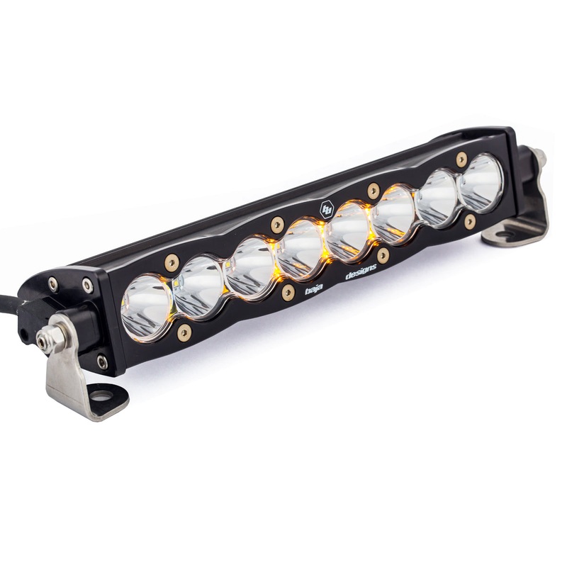 S8 Straight LED Light Bar – Universal Spot Clear 10 Inch