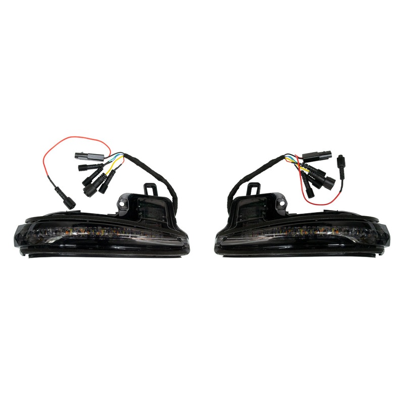 V5 Switchback Mirror Turn Signals WHITE DRL