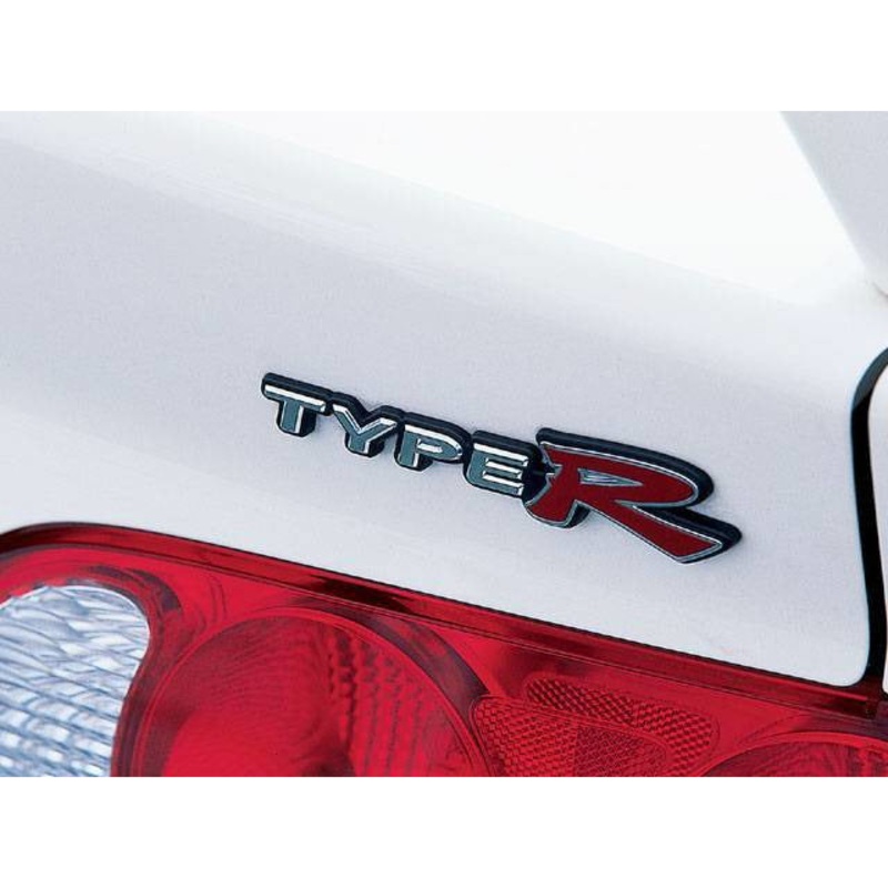 02-04 EMBLEMS FRONT Type -R Red Emblem