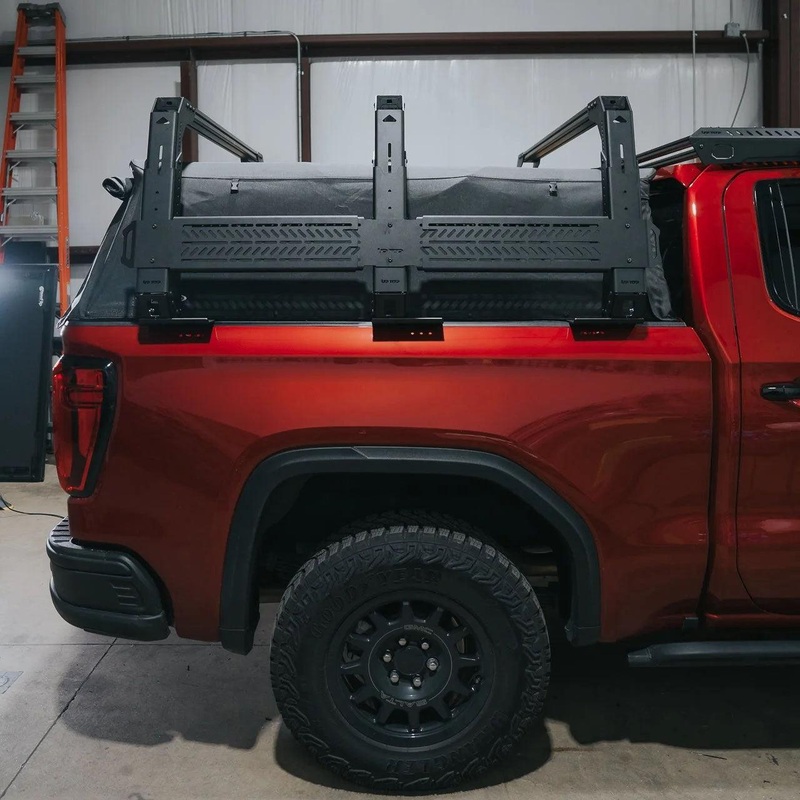 SOFT TOP COMPATIBLE TRUSS BED RACK MY TRUCK HAS CARGO RAILS