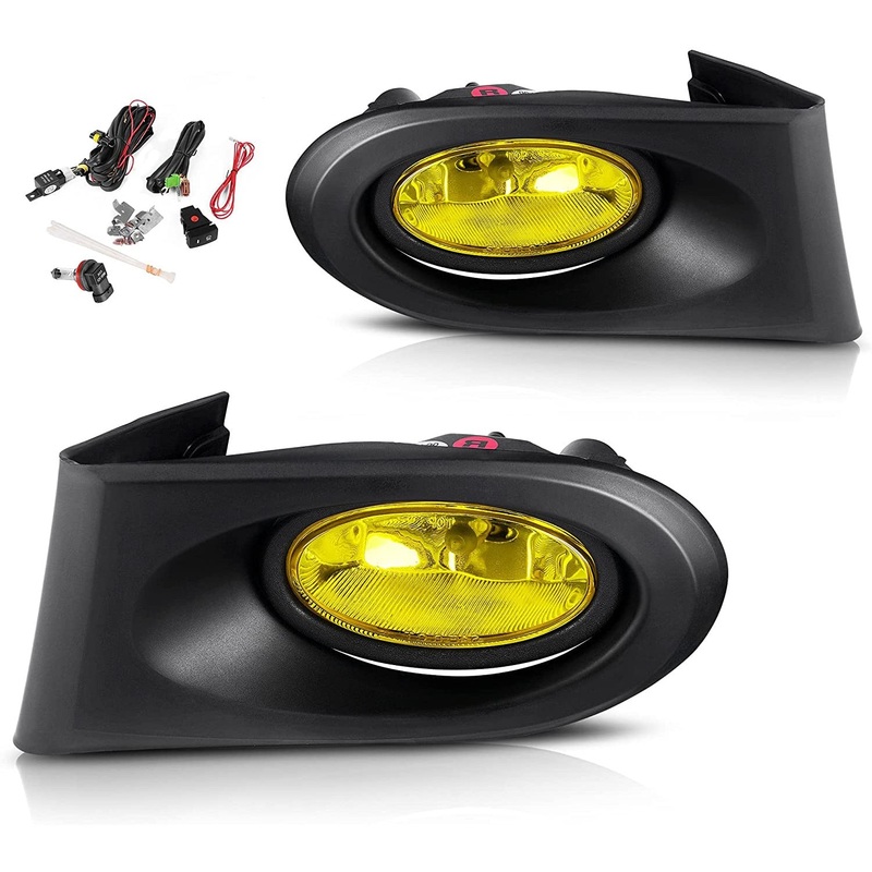 02-04 RSX Fog Lights – Clear Len (Includes Switch & Wiring Harness) Clear