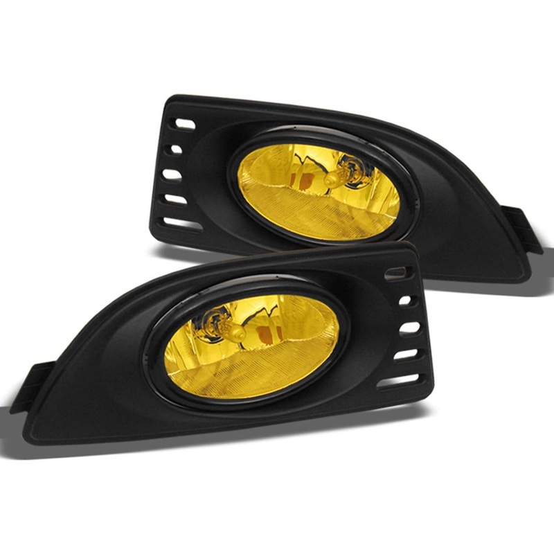 05-06 RSX Fog Lights – Yellow Len (Includes Switch & Wiring Harness) Clear