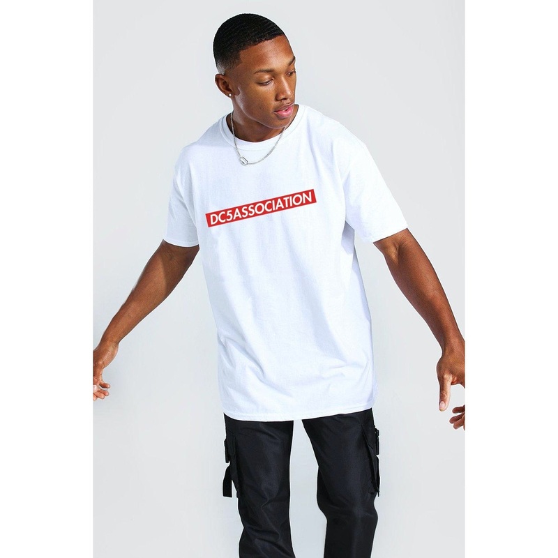 “DC5ASSOCIATION” TEE Black S