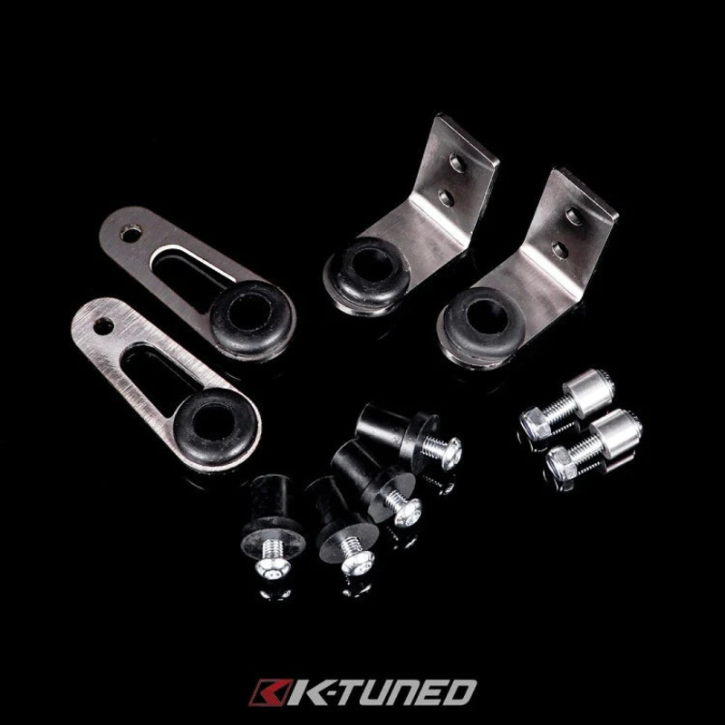 K-TUNED BOLT-ON RADIATOR BRACKET RSX FULL SIZE RADIATOR