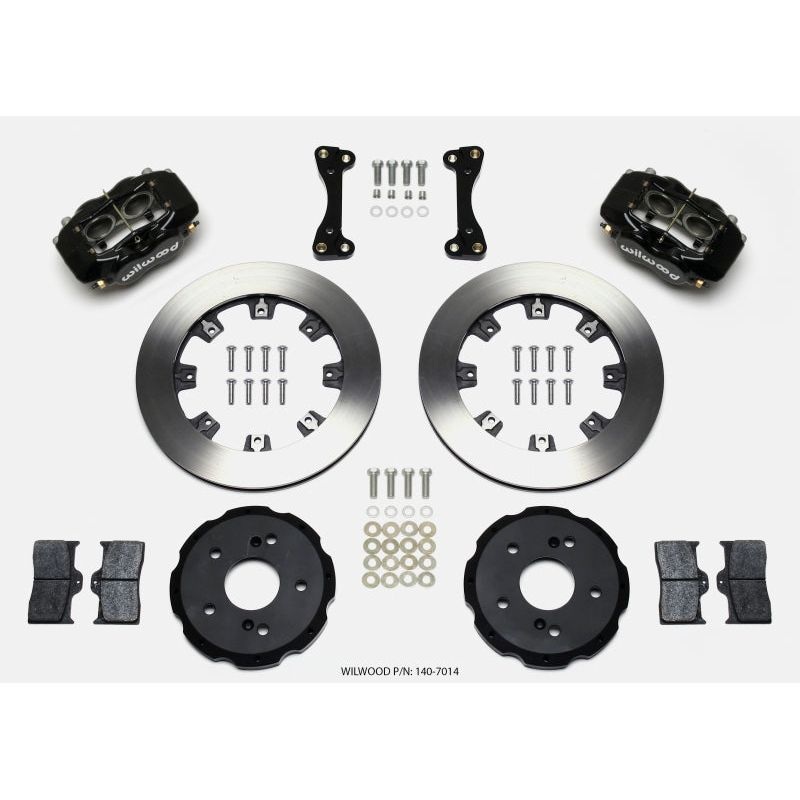 Wilwood Forged Dynalite Front Hat Kit 12.19in 02-06 Acura RSX-5 Lug