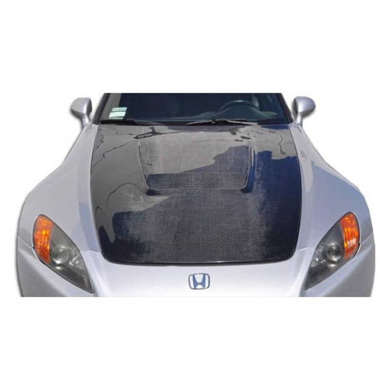 2000-2009 Honda S2000 Carbon Creations A-Sport Hood – 2 Piece