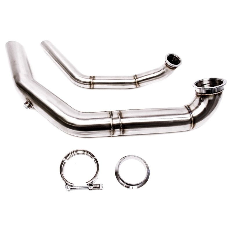 Hood Exit Up-Pipe & Dump Tube for K-Series Sidewinder Turbo Manifold