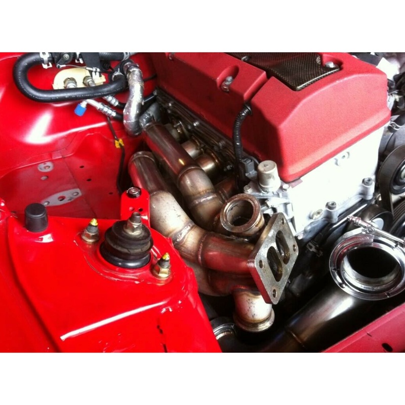 PLM Power Driven T3 Twin Scroll Turbo Manifold S2000 F-Series F20C F22C